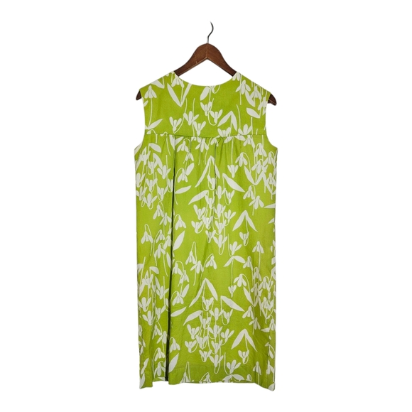 Vintage Arnelle Of California Sleeveless Hawaiian Floral Mini Shift Dress Large - Picture 2 of 5